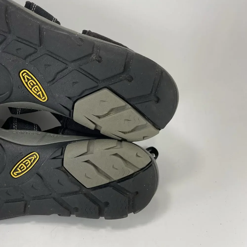 Keen Whisper Black Sandals Mens Size 13 Waterproof Closed Toe Hiking Fisherman